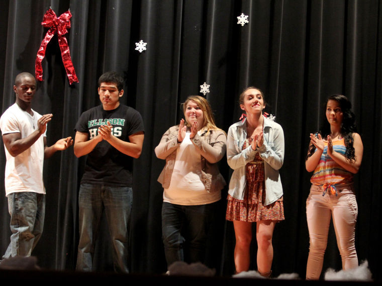 On the catwalk: Ellison High students walk runway for charity fundraiser